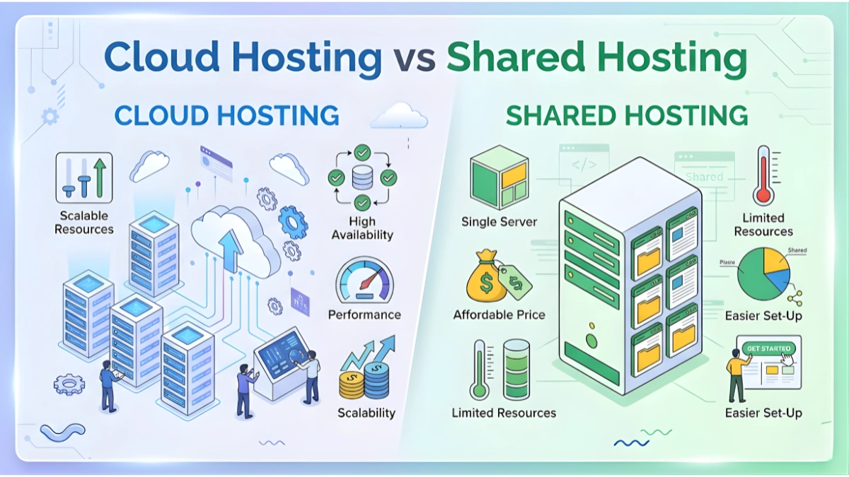 Cloud Hosting vs Shared