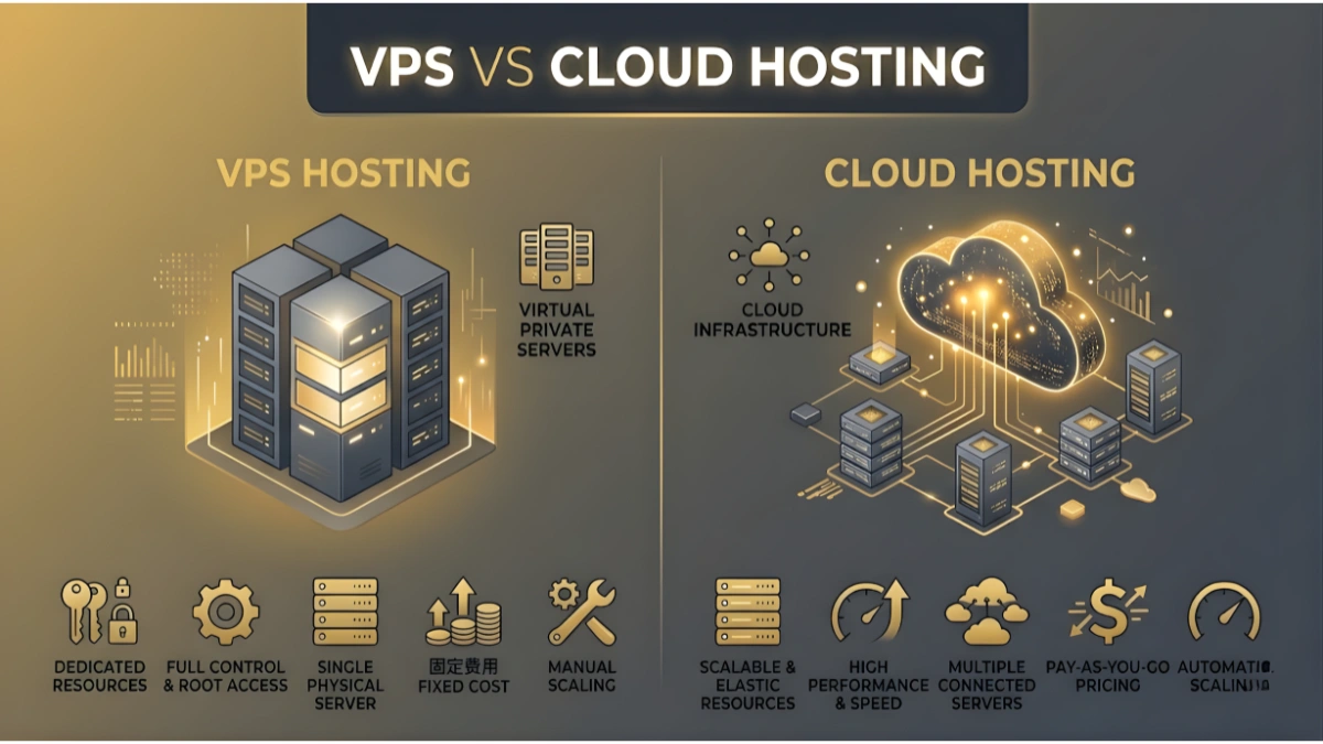 VPS vs Cloud Hosting